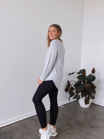 Saxon Knit - Grey
