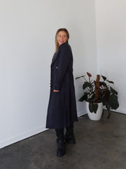 Hardin Coat - Dark Navy