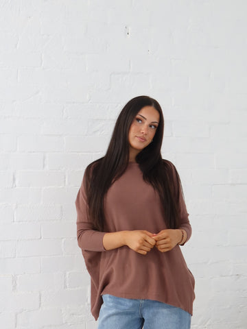 Scout Knit - Chocolate