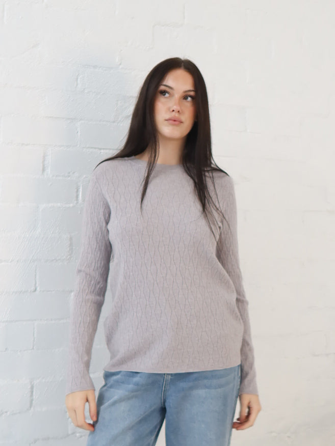 Iris Knit- Grey