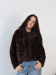 Florence Jacket- Chocolate