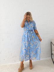 Alaia Dress- Sky Light