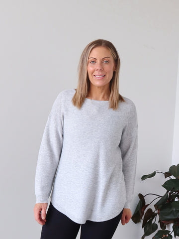 Saxon Knit - Grey