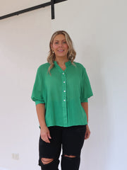 Mimi Blouse - Jade