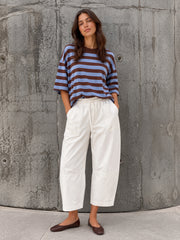 Austin Crop Barrel - White