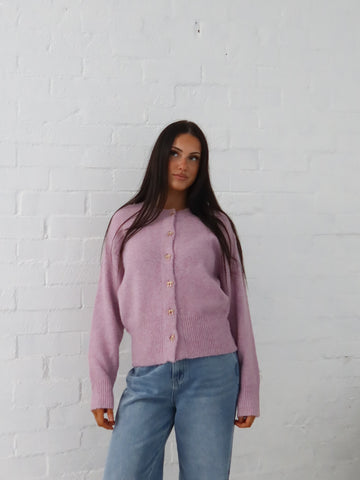 Mckinley Cardigan - Lilac