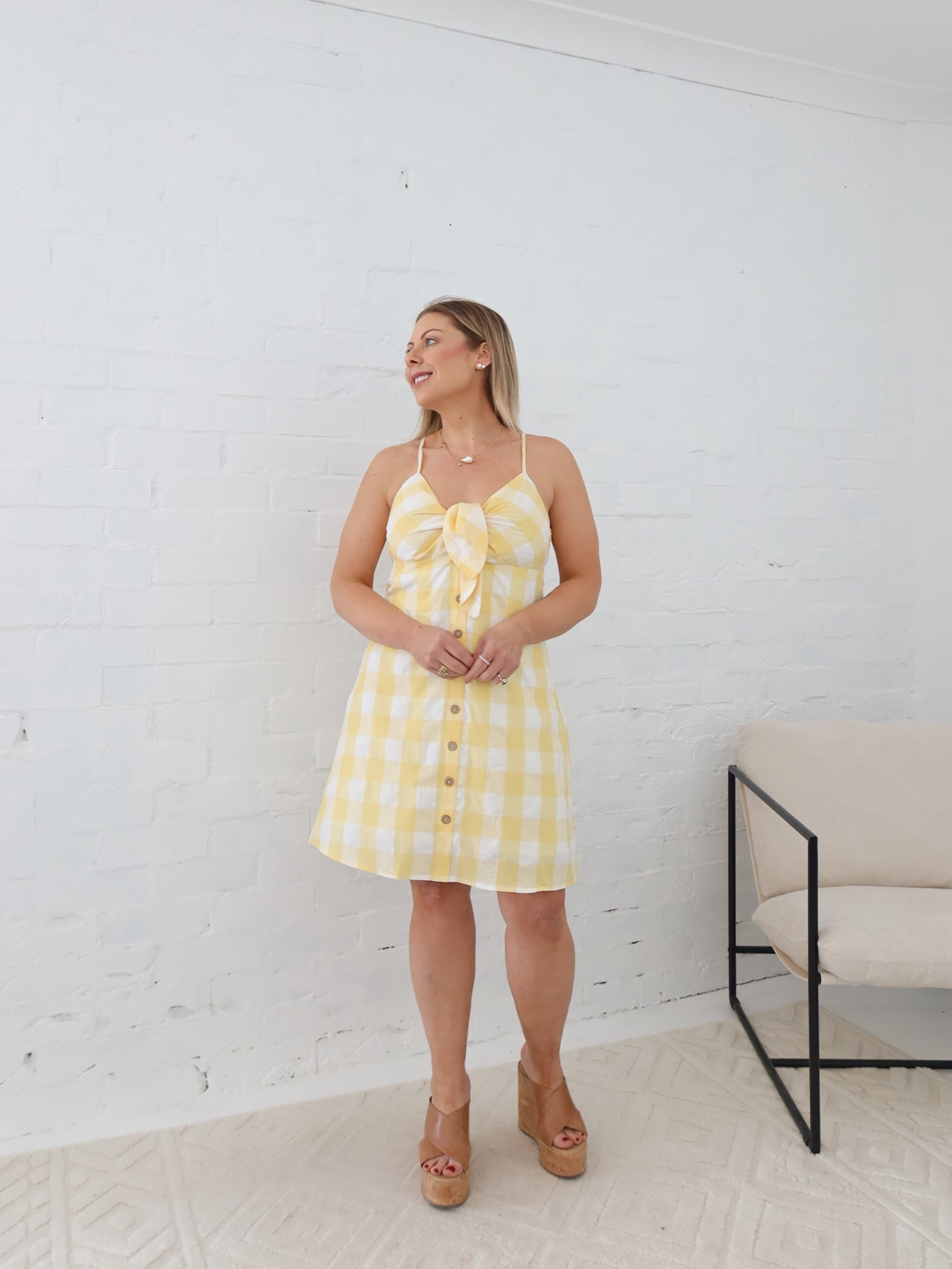 Sunset Dress - Lemon