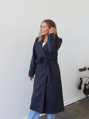 Hardin Coat - Dark Navy