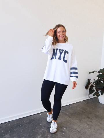 NYC Sweater - White