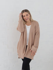 Huxley Cardigan - Taupe