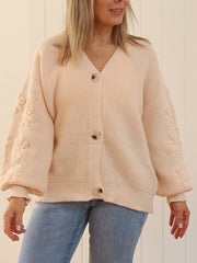 Isabelle Cardigan - Peach