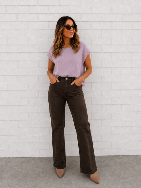 Crew Jeans- Chocolate