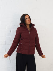 Marty Jacket- Burgundy