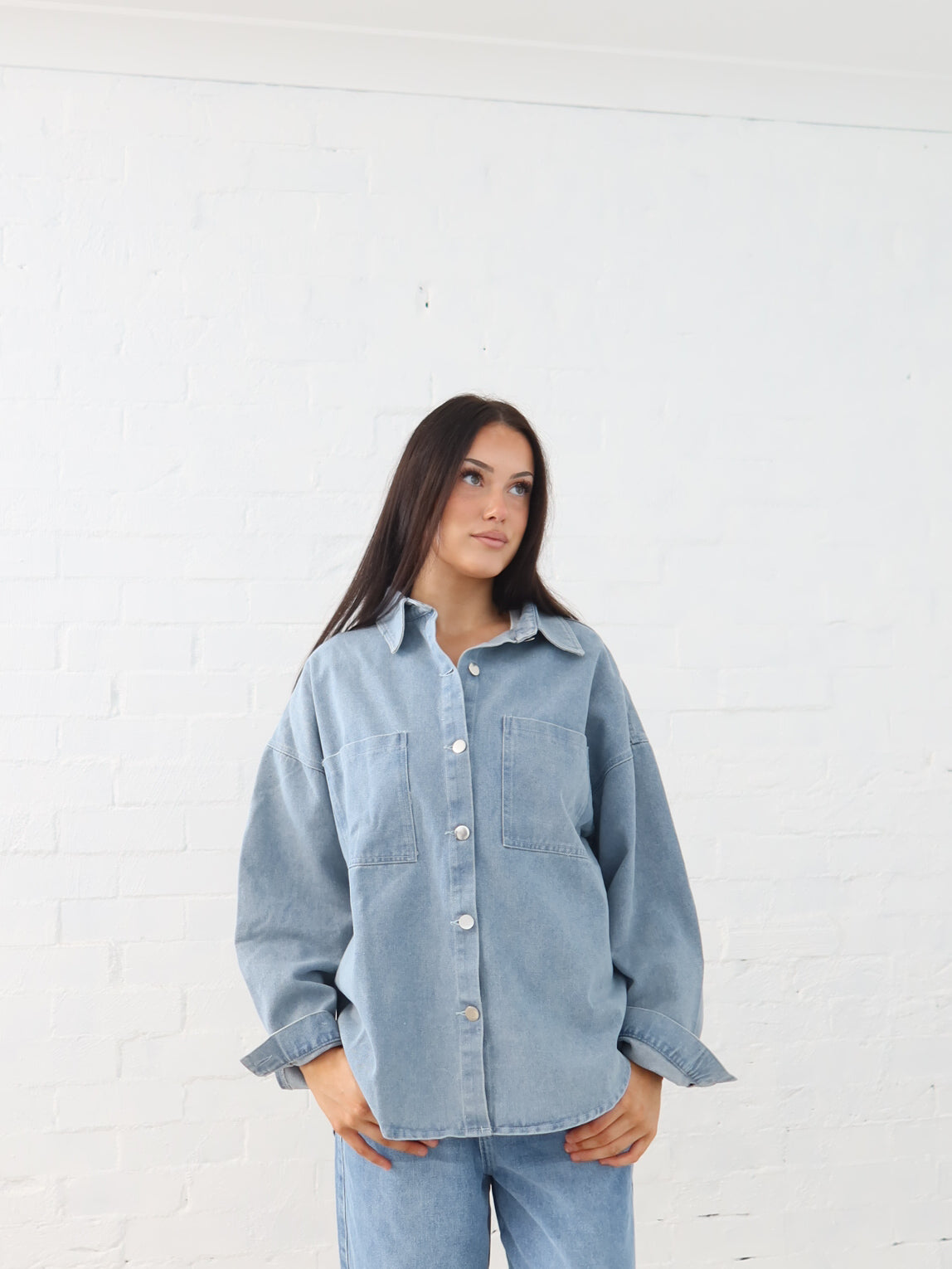 Danbury Shacket - Blue