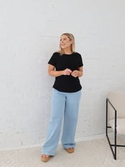 Paige Tee- Black