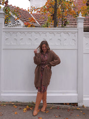 Windsor Cardigan - Brown