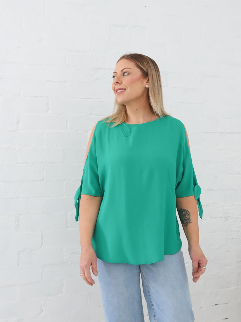 Rosella Top- Green