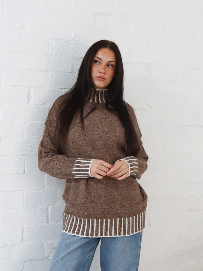 Felicity Knit - Chocolate