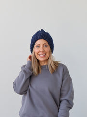 Jolie Beanie - Navy