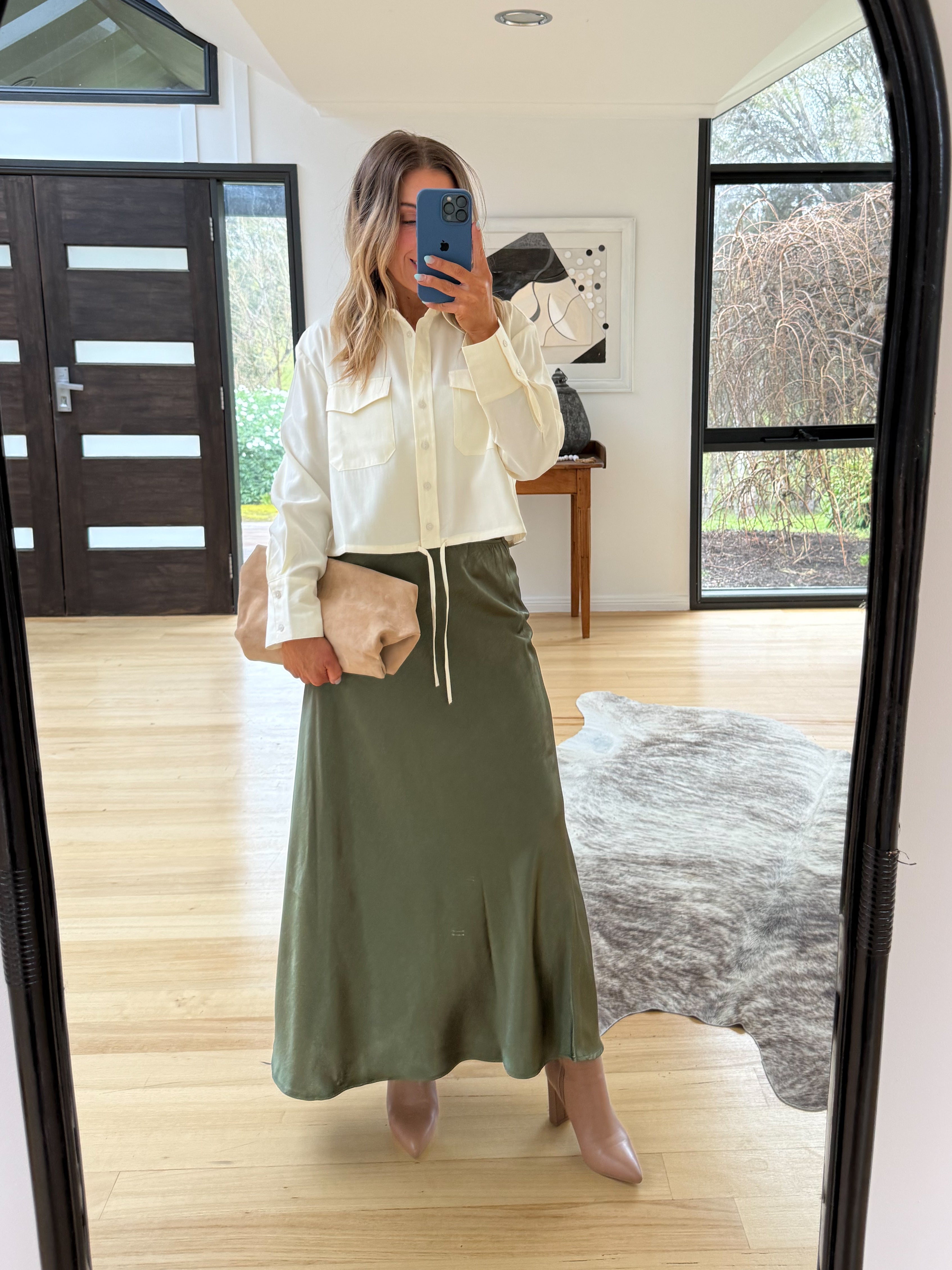 Hailey Shirt- Vanilla