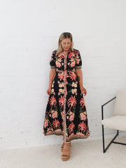 Palms Dress- Black