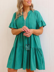 Aston Dress - Green