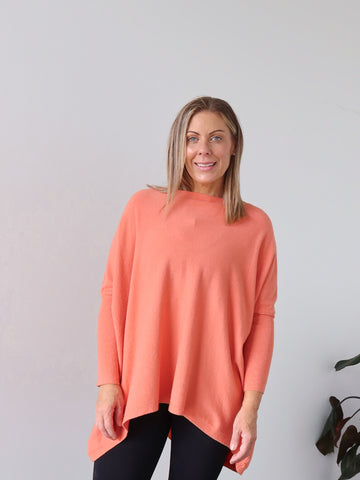Scout Knit - Coral