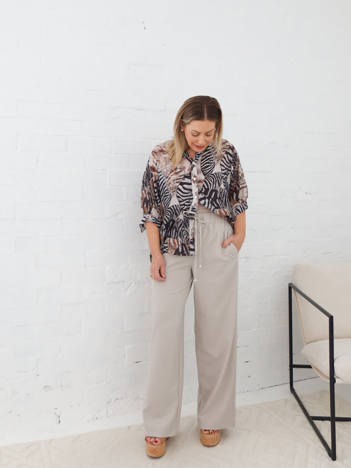 Elliot Pants - Stone