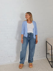 Everlyn Cardi- Blue