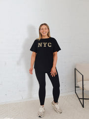 NYC Tee- Black