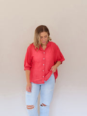 Mimi Blouse - Red