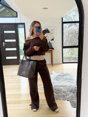 Juni Sweatshirt- Chocolate