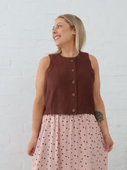Tessa Top - Chocolate