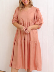 Margaret River Dress - Terracotta