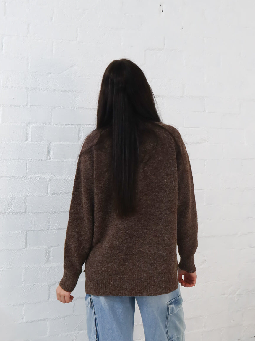 Ryder Knit- Chocolate