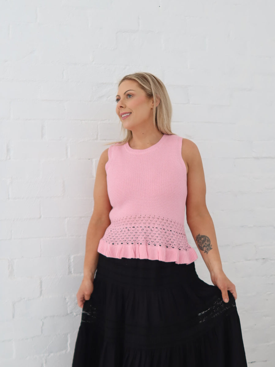Skye Top- Pink