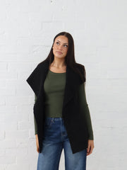 Lana Vest- Black