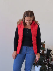 Luna Vest - Red