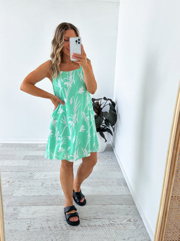 Annabel Dress - Mint