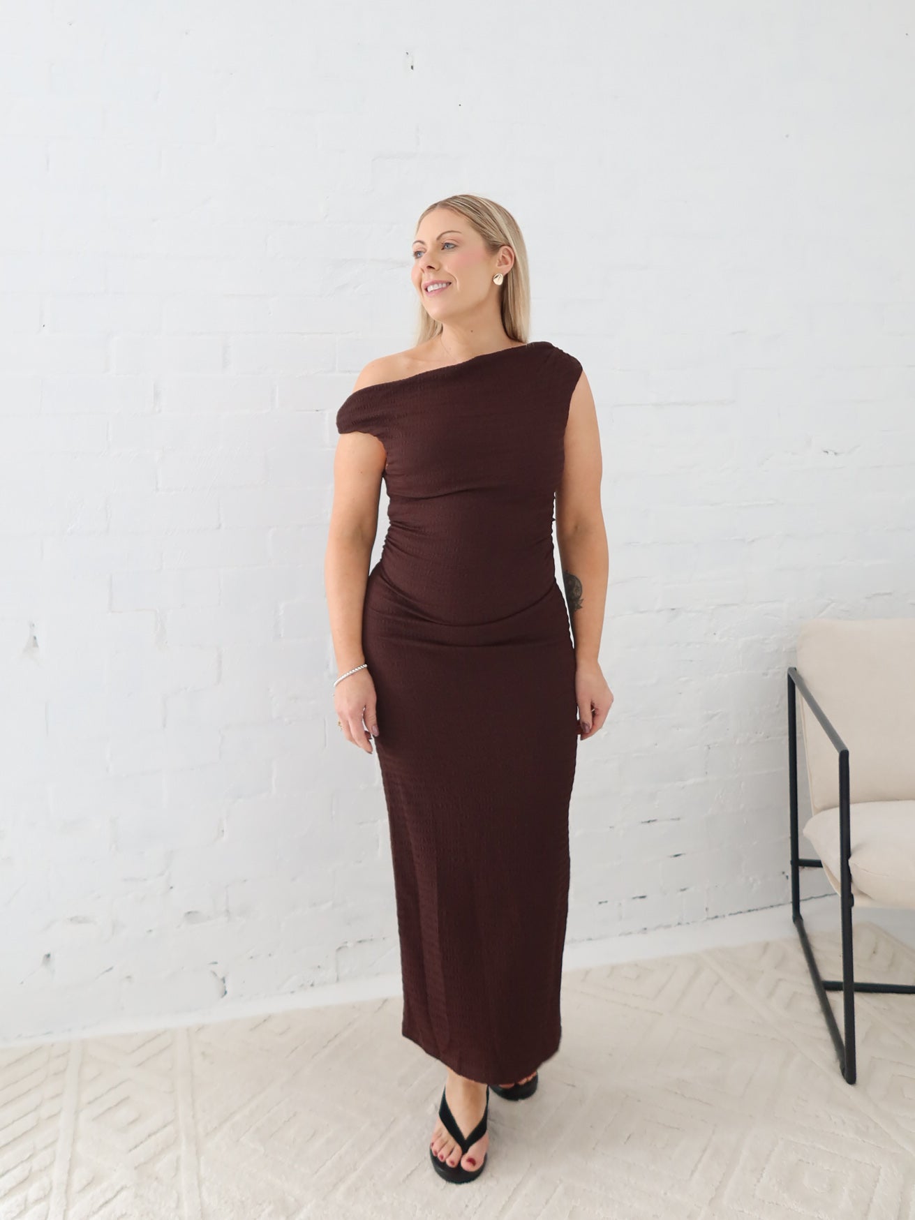 Hettie Dress- Chocolate