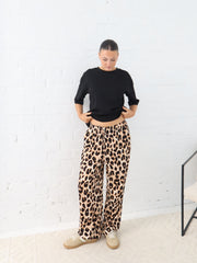 Hadley Pants - Light Leopard