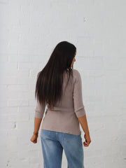 Ailani Knit Top - Mocha
