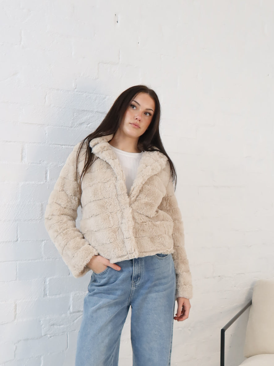 Florence Jacket- Beige