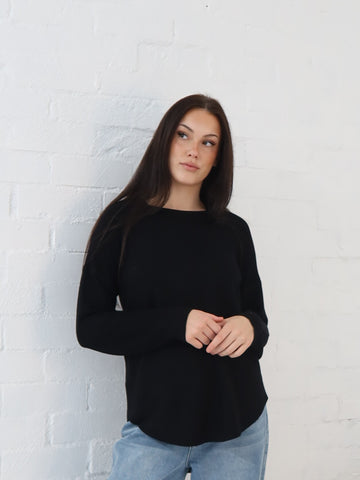 Saxon Knit - Black