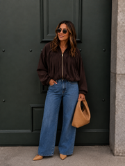 Zali Jacket- Chocolate