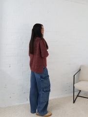 Ryder Knit- Burgundy
