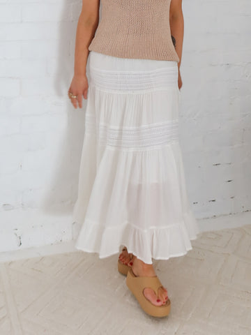 Laura Skirt- White