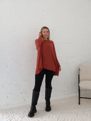 Scout Knit - Rust