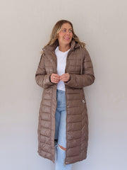 Carson Coat - Taupe