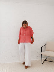 Mimi Blouse - Strawberry